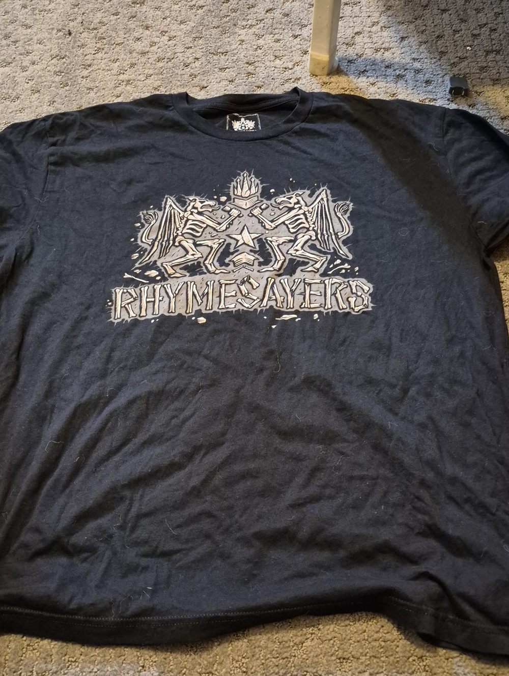 Black Graphic Logo Short Sleeve Tee — Men’s Casual Shirt